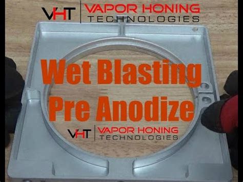 wet blasting cnc parts|Wet Blasting CNC Parts Pre Anodizing.